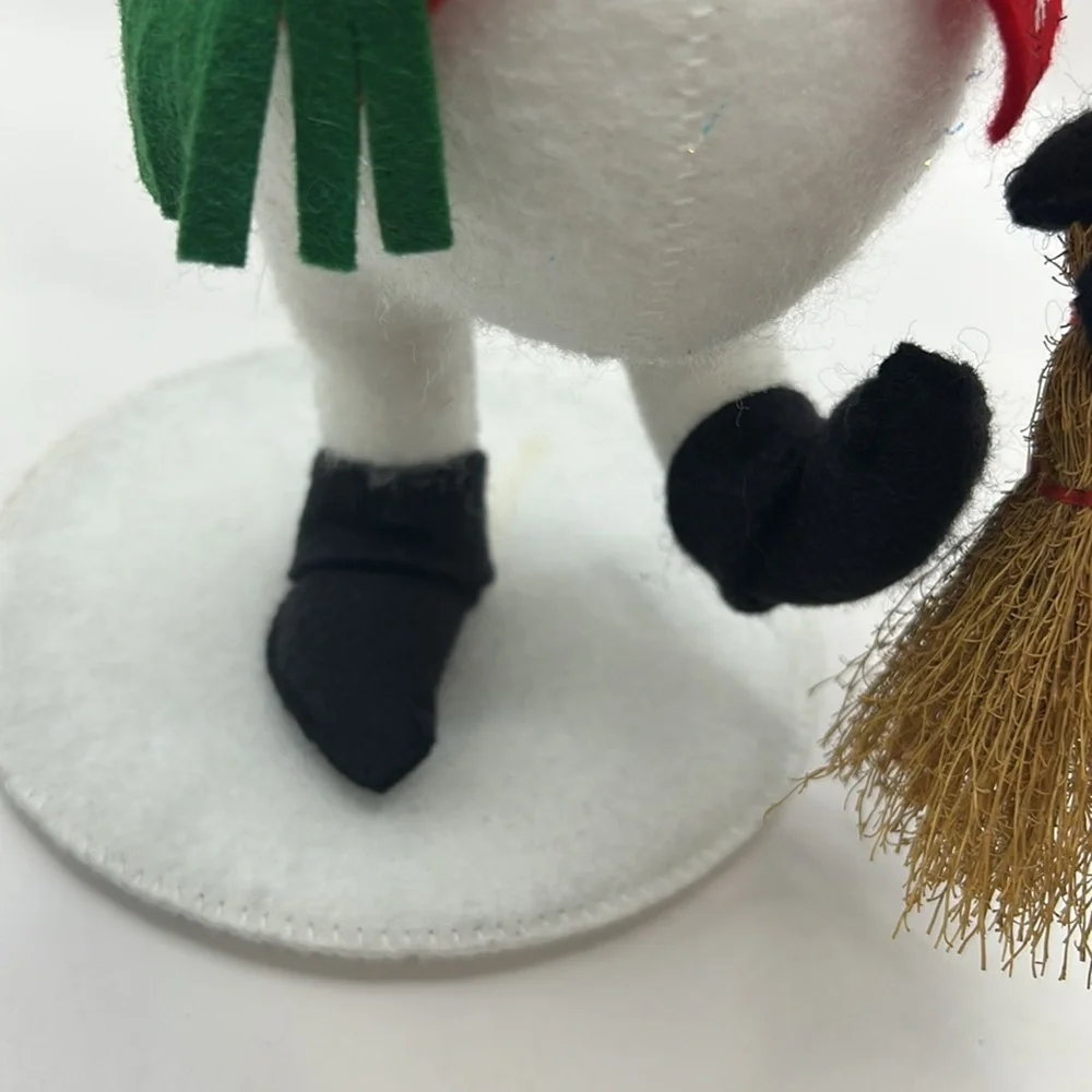 Annalee Snowman with little friend